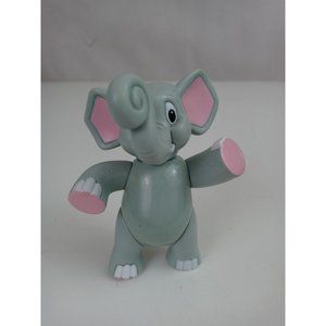 2000 Rain Forest Cafe Elephant Action Toy Figure 3.5" Moveable